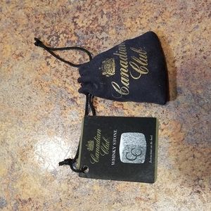 Canadian Club Whiskey Stone, gray color, NWT